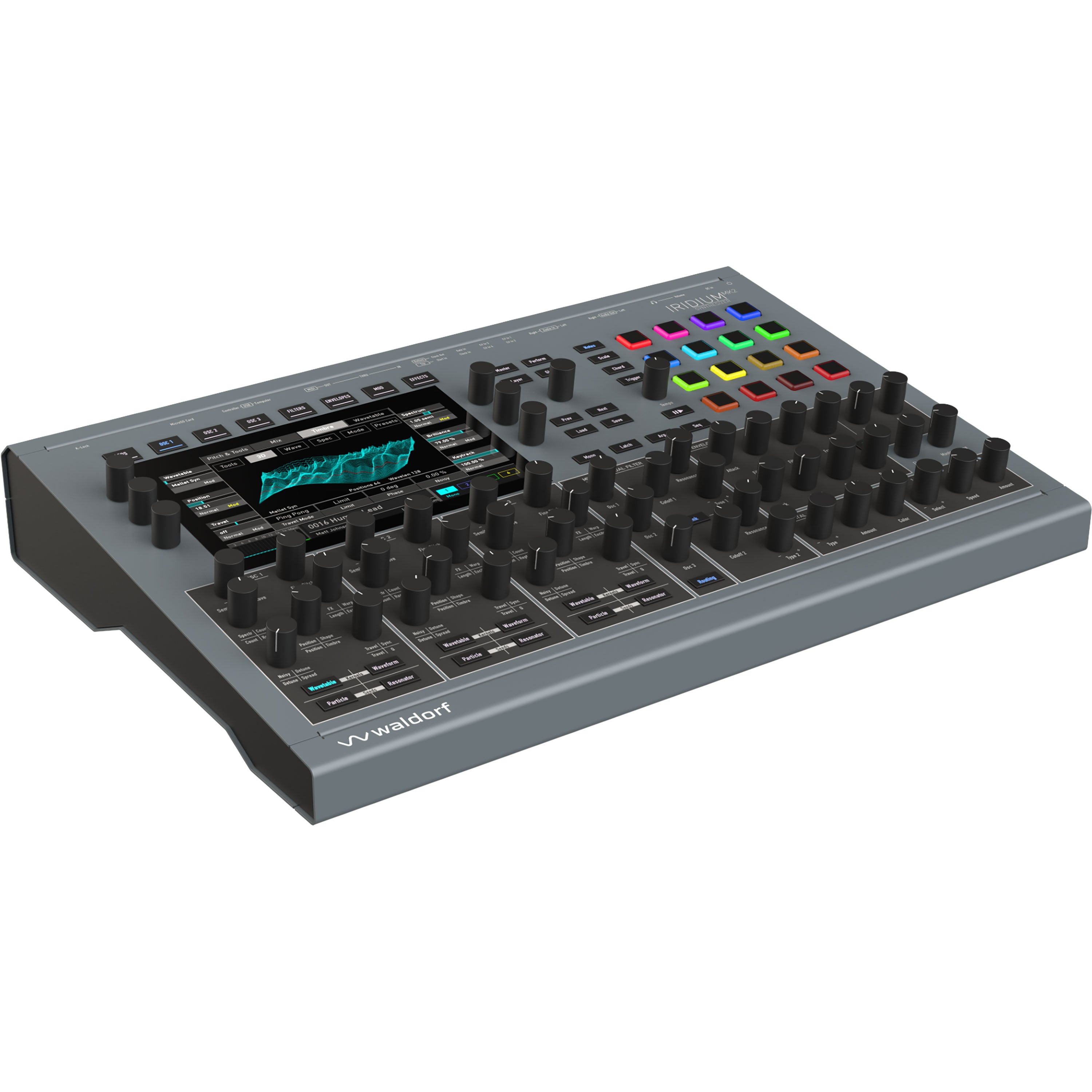 Waldorf Iridium MK2 Digital Polyphonic Desktop Synthesizer View 4