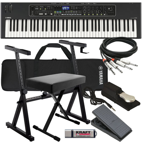 Yamaha CK76 Stage Keyboard STAGE ESSENTIALS BUNDLE