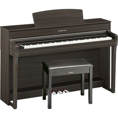 Yamaha Clavinova CLP-745 Digital Piano - Dark Walnut - with bench