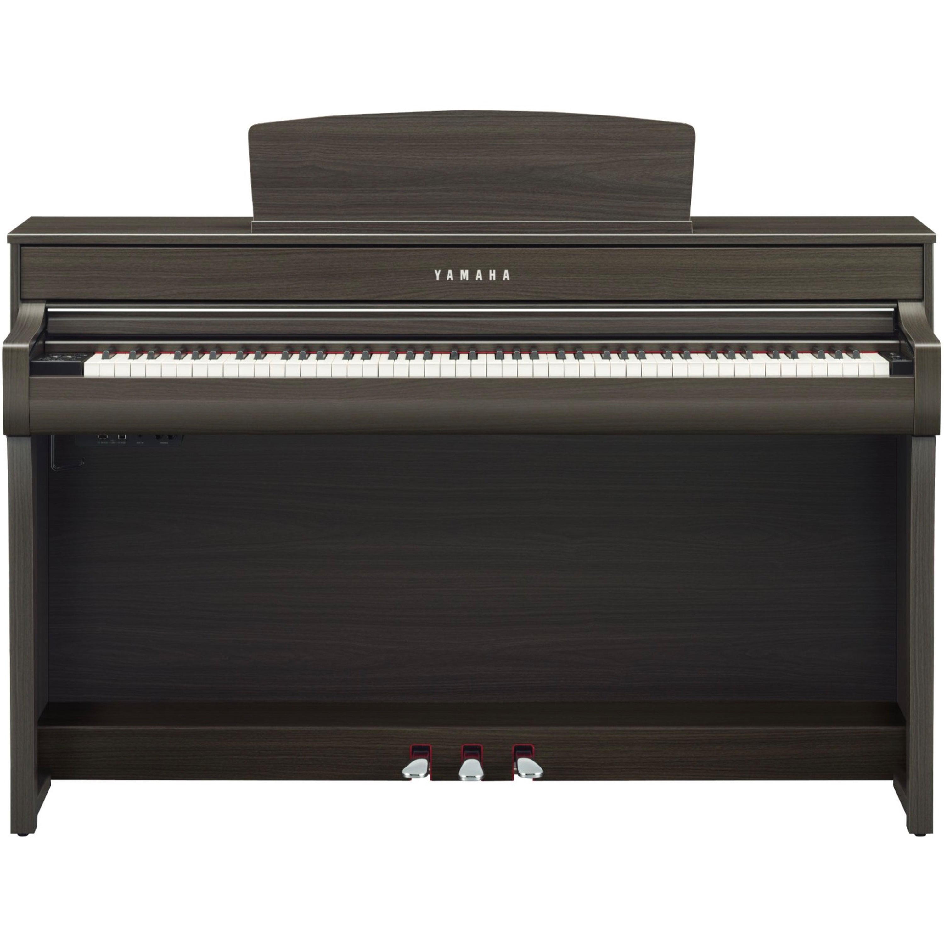 Yamaha Clavinova CLP-745 Digital Piano - Dark Walnut - front view