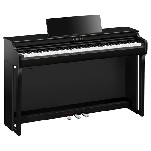 Yamaha Clavinova CLP-825 Digital Piano - Polished Ebony, View 2