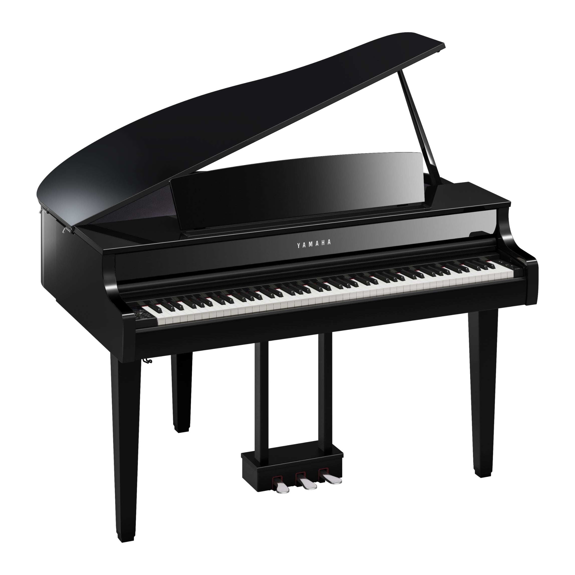 Yamaha Clavinova CLP-865GP Digital Piano - Polished Ebony, View 2