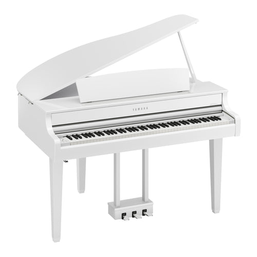 Yamaha Clavinova CLP-865GP Digital Piano - Polished White, View 1