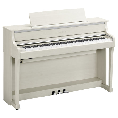 Yamaha Clavinova CLP-875 Digital Pianos - White Birch, View 1