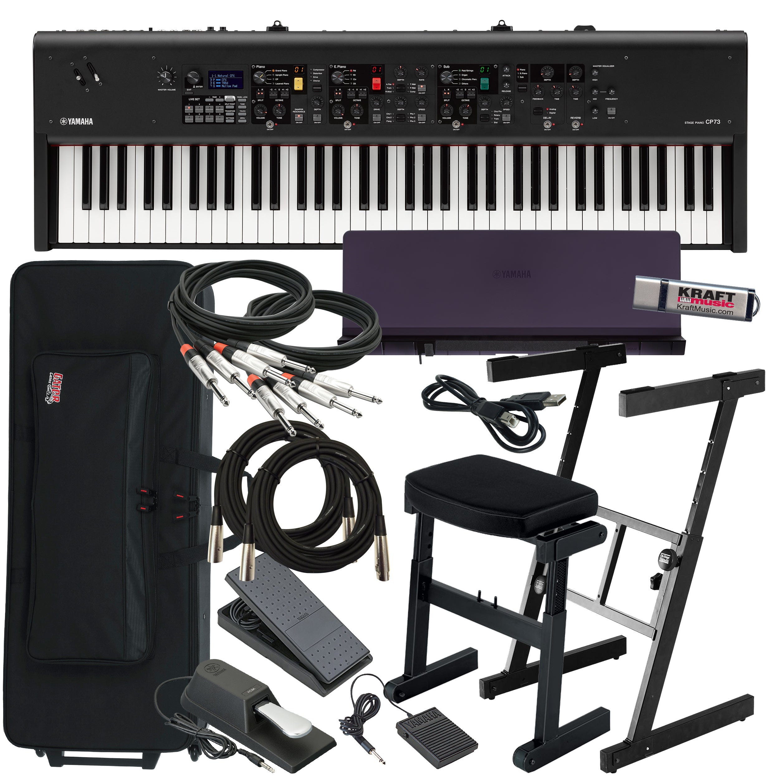 Yamaha CP73 Stage Piano STAGE RIG