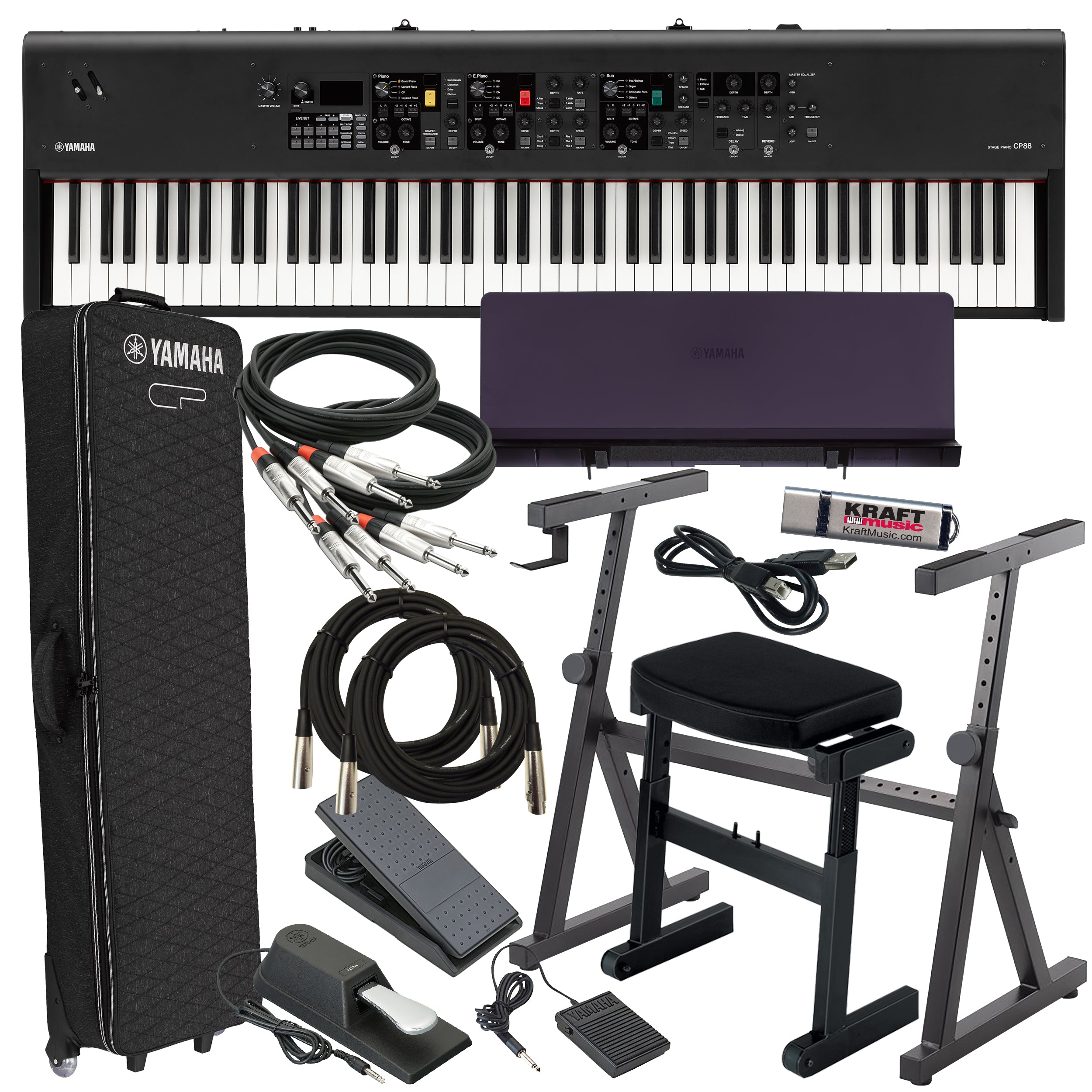 Yamaha CP88 Stage Piano STAGE RIG