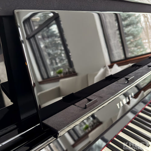 Yamaha Clavinova CSP-295 Digital Piano - Polished Ebony -  music score braces