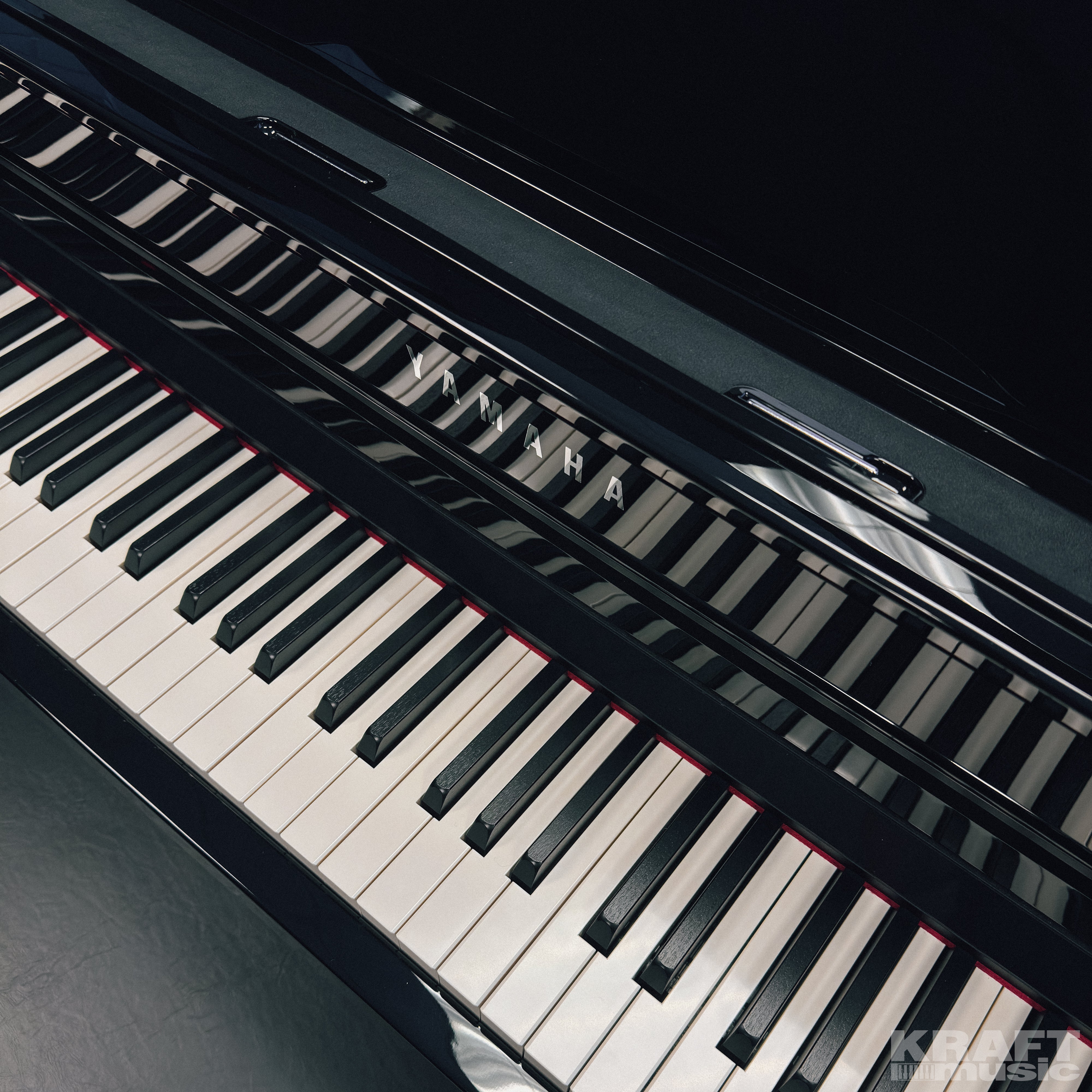 Yamaha Clavinova CSP-295GP Digital Grand Piano - Polished Ebony - music rest