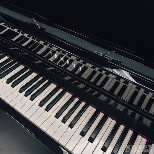 Yamaha Clavinova CSP-295GP Digital Grand Piano - Polished Ebony - music score braces