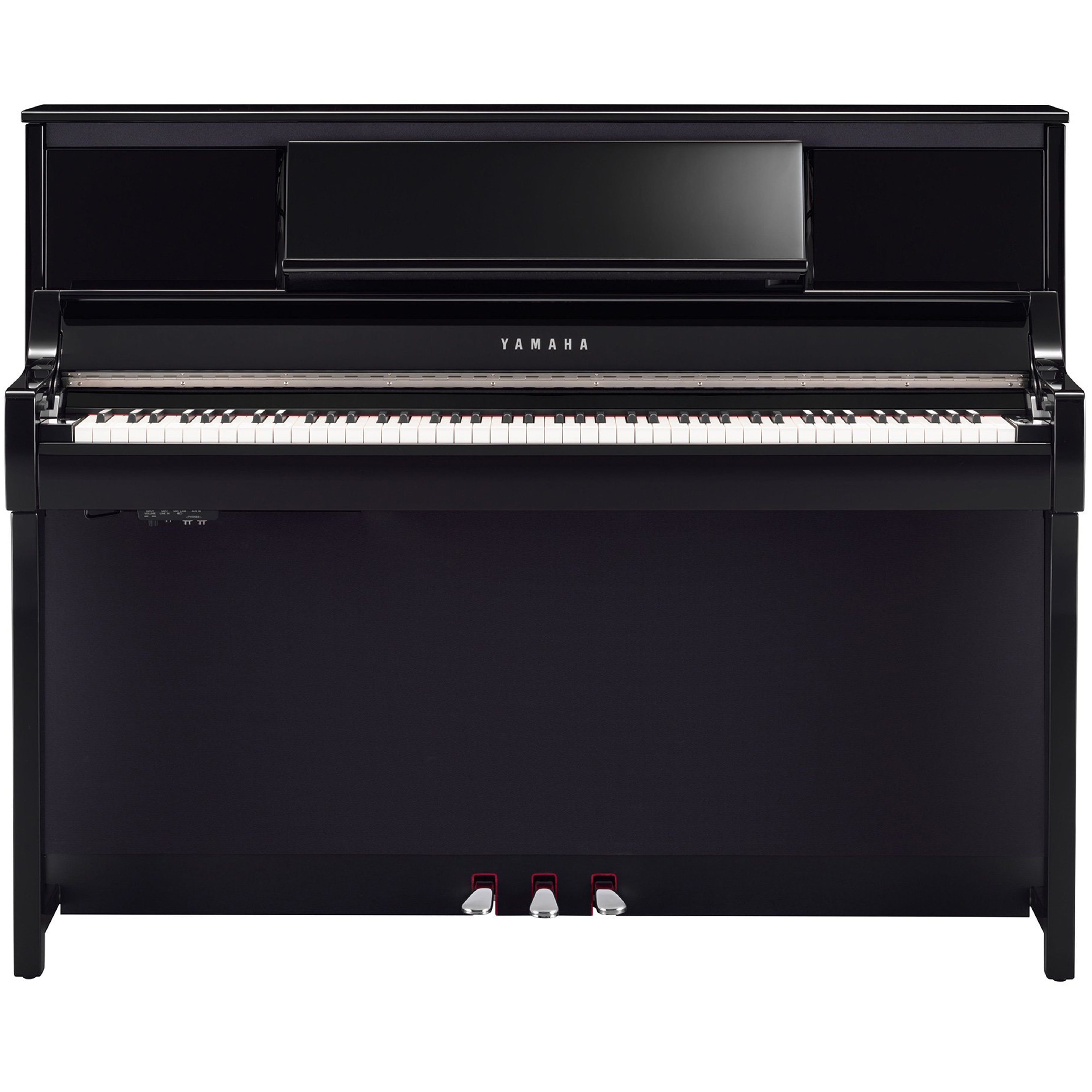 Yamaha Clavinova CSP-295 Digital Piano - Polished Ebony - front