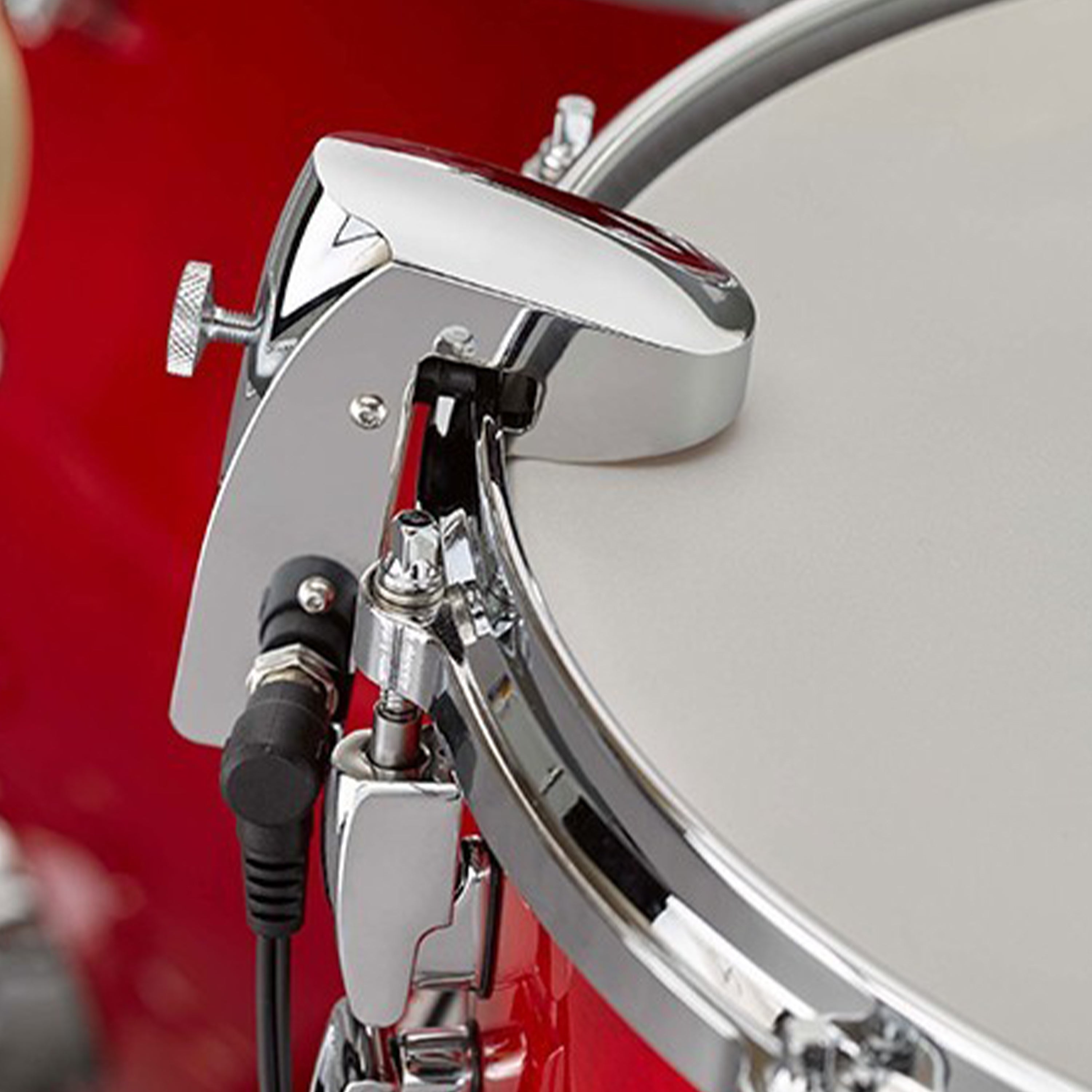 Yamaha DT-50S Drum Trigger - On a drum rim