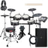 Yamaha DTX8K-X PROX Electronic Drum Set - Black Forest COMPLETE DRUM BUNDLE
