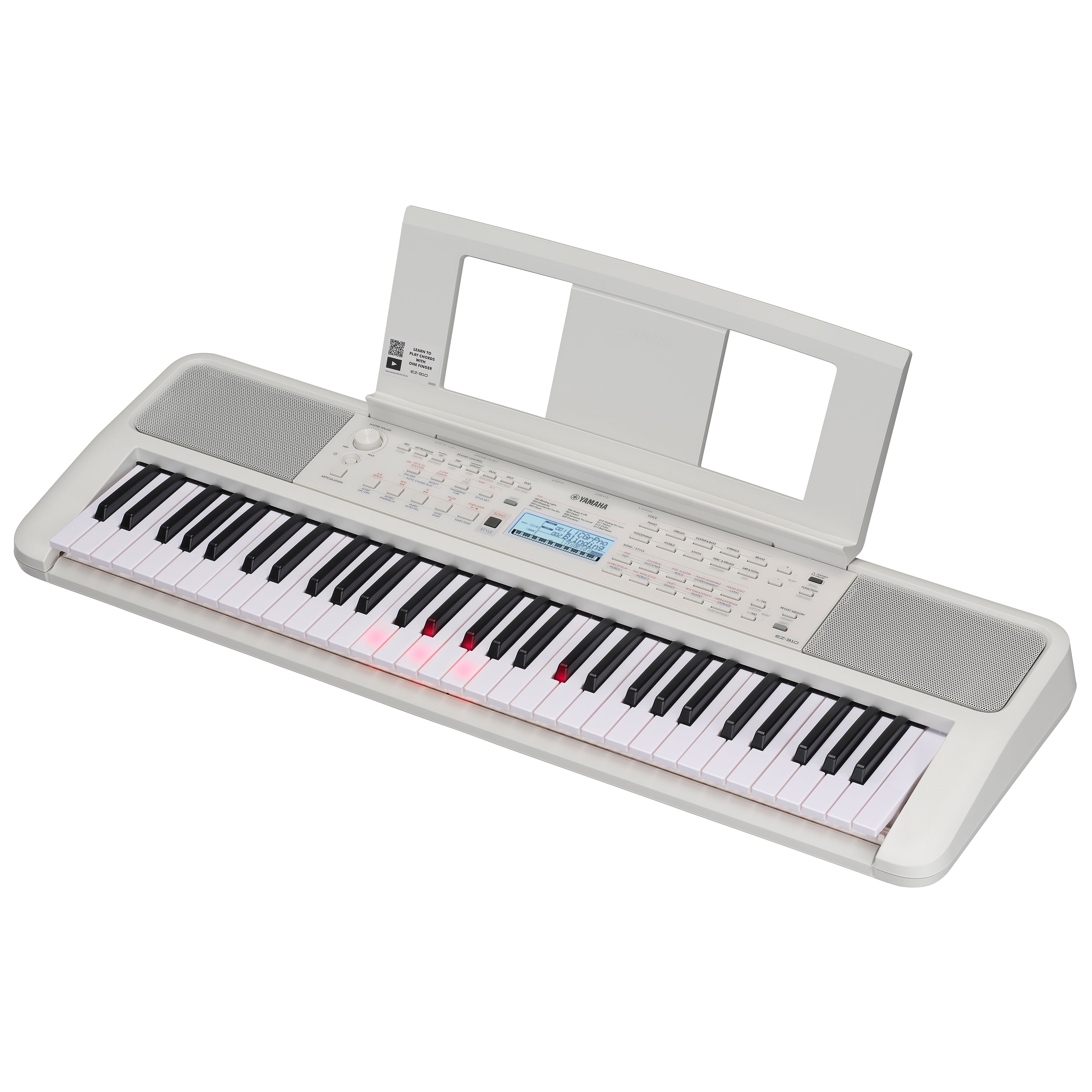 Yamaha EZ310 Portable Keyboard with Lighted Keys, View 1