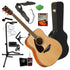 Yamaha FG820L Left-Handed Acoustic Guitar - Natural COMPLETE GUITAR BUNDLE
