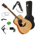 Yamaha FG820L Left-Handed Acoustic Guitar - Natural STAGE ESSENTIALS BUNDLE