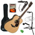 Yamaha FG830 Acoustic Guitar - Natural GUITAR ESSENTIALS BUNDLE