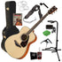 Yamaha FS820 Acoustic Guitar - Natural COMPLETE GUITAR BUNDLE