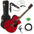 Yamaha FSX800C Acoustic Electric Guitar - Ruby Red STAGE ESSENTIALS BUNDLE