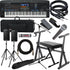 Yamaha Genos2 76-key Arranger Workstation Keyboard COMPLETE STAGE BUNDLE