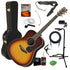 Yamaha LL6 ARE Acoustic Guitar - Brown Sunburst COMPLETE GUITAR BUNDLE