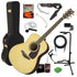 Yamaha LL6 ARE Acoustic Guitar - Natural COMPLETE GUITAR BUNDLE