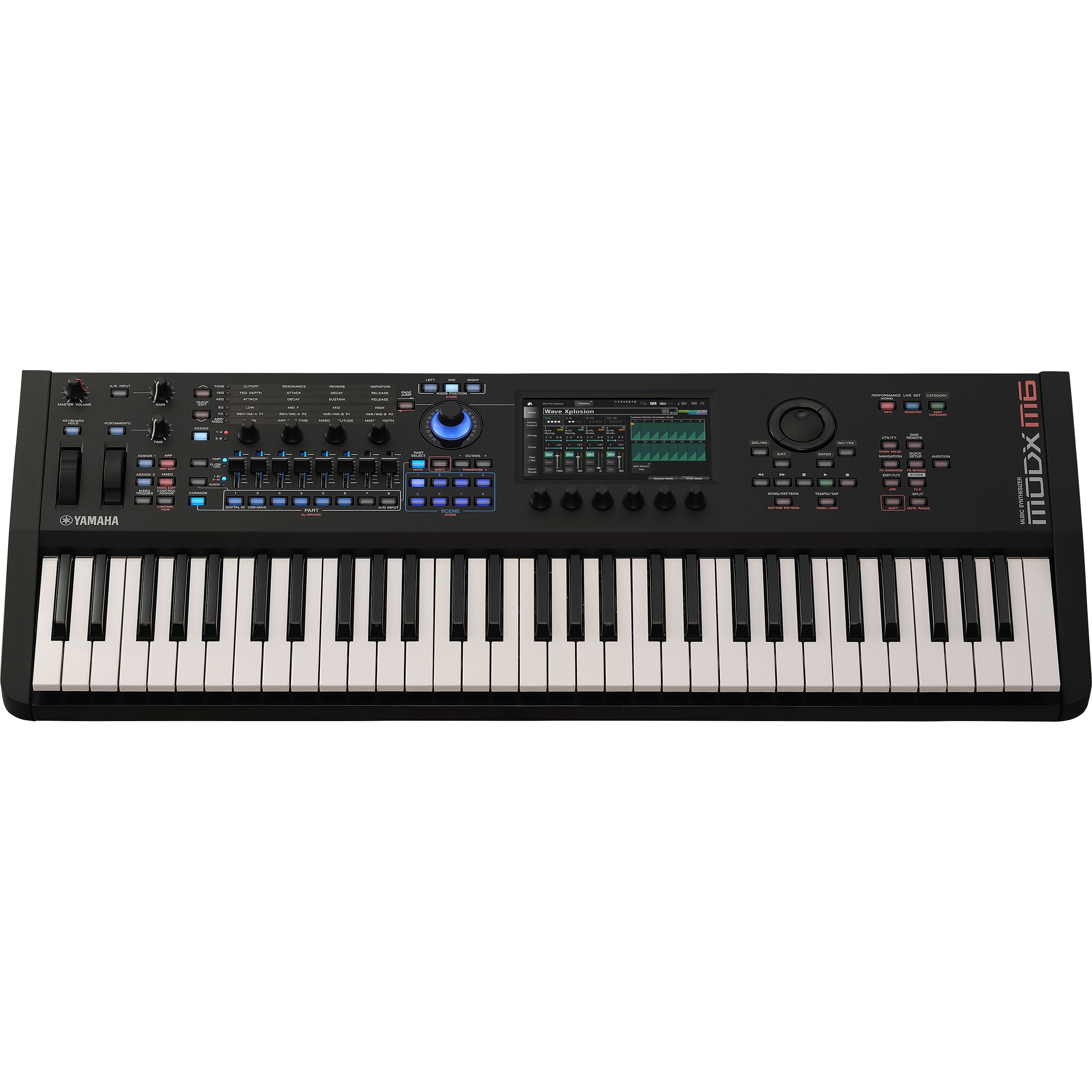 Yamaha MODX M6 61-Key Music Synthesizer | Available at Kraft Music