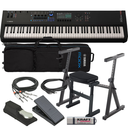 Yamaha MODX M8 88-Key Music Synthesizer STAGE RIG