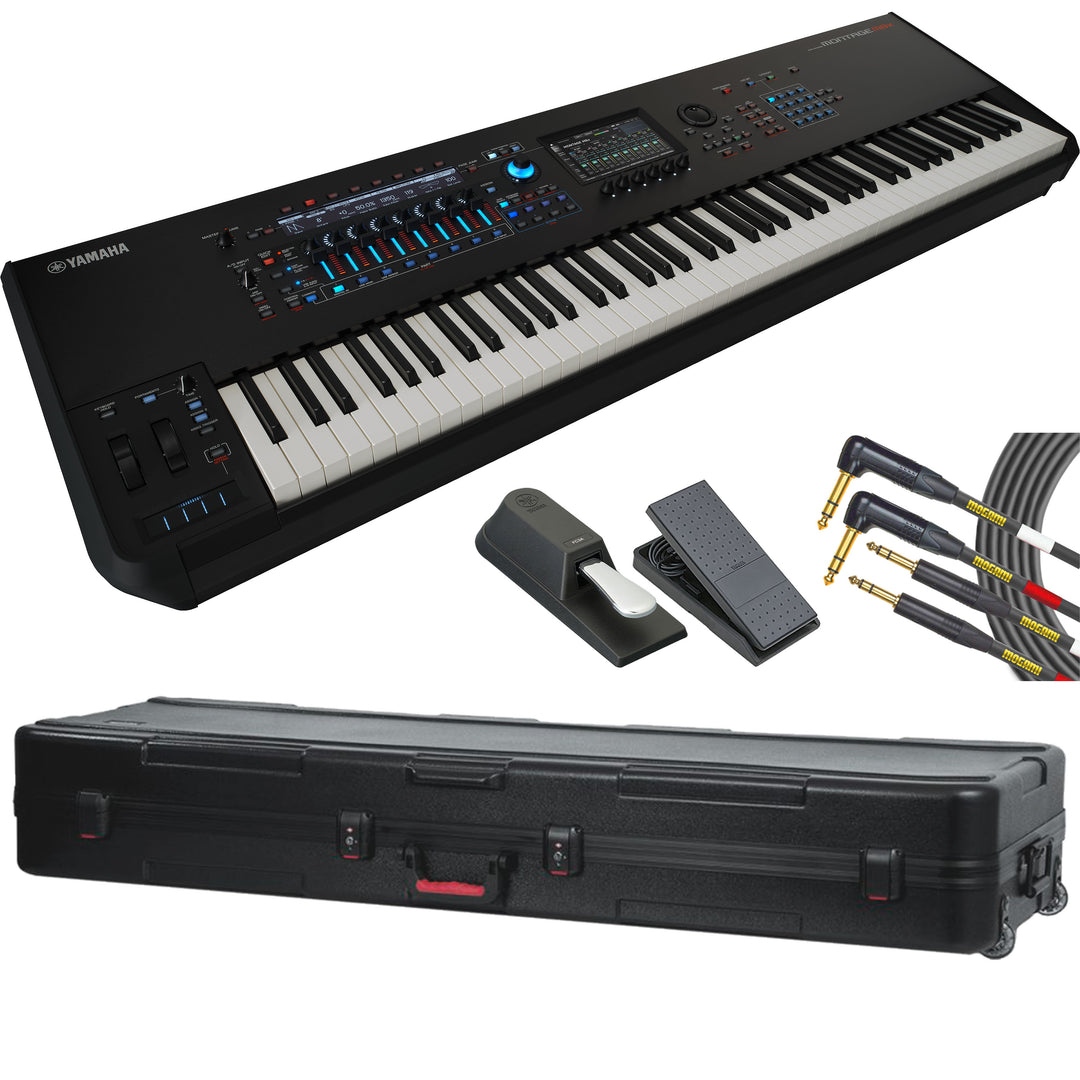 Sythnesizer Rig Yamaha Montage M8x Synthesizer STAGE RIG – Kraft Music