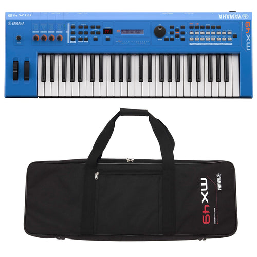 Yamaha MX49 Music Synthesizer - Blue CARRY BAG KIT