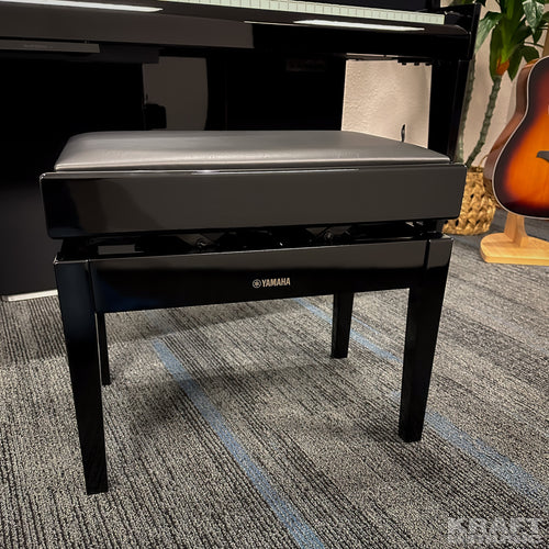 Yamaha AvantGrand N2 Hybrid Piano - Polished Ebony - bench