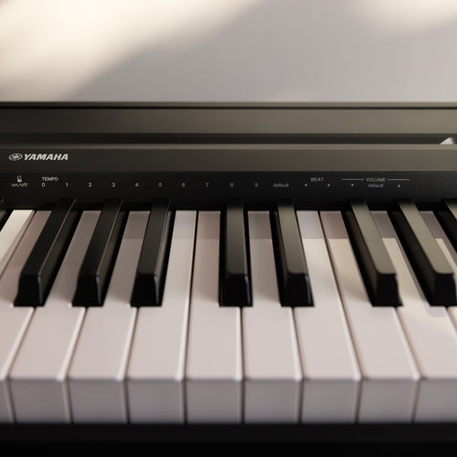 Yamaha P-143LXB Digital Piano Bundle with Stand, Bench and Pedal - Black