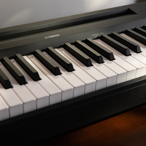 Yamaha P-143LXB Digital Piano Bundle with Stand, Bench and Pedal - Black