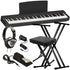 Yamaha P-225 Digital Piano - Black KEY ESSENTIALS BUNDLE