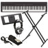 Yamaha P-45 Digital Piano - Black KEY ESSENTIALS BUNDLE