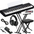 Yamaha P-525 Digital Piano - Black KEY ESSENTIALS BUNDLE