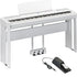 Collage image of the Yamaha P-525 Digital Piano - White HOME PAK