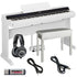 Yamaha P-S500 Digital Piano - White COMPLETE HOME BUNDLE