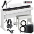 Yamaha P-S500 Digital Piano - White COMPLETE HOME BUNDLE PLUS