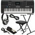 Yamaha PSRE483 61-Note Portable Keyboard KEY ESSENTIALS BUNDLE