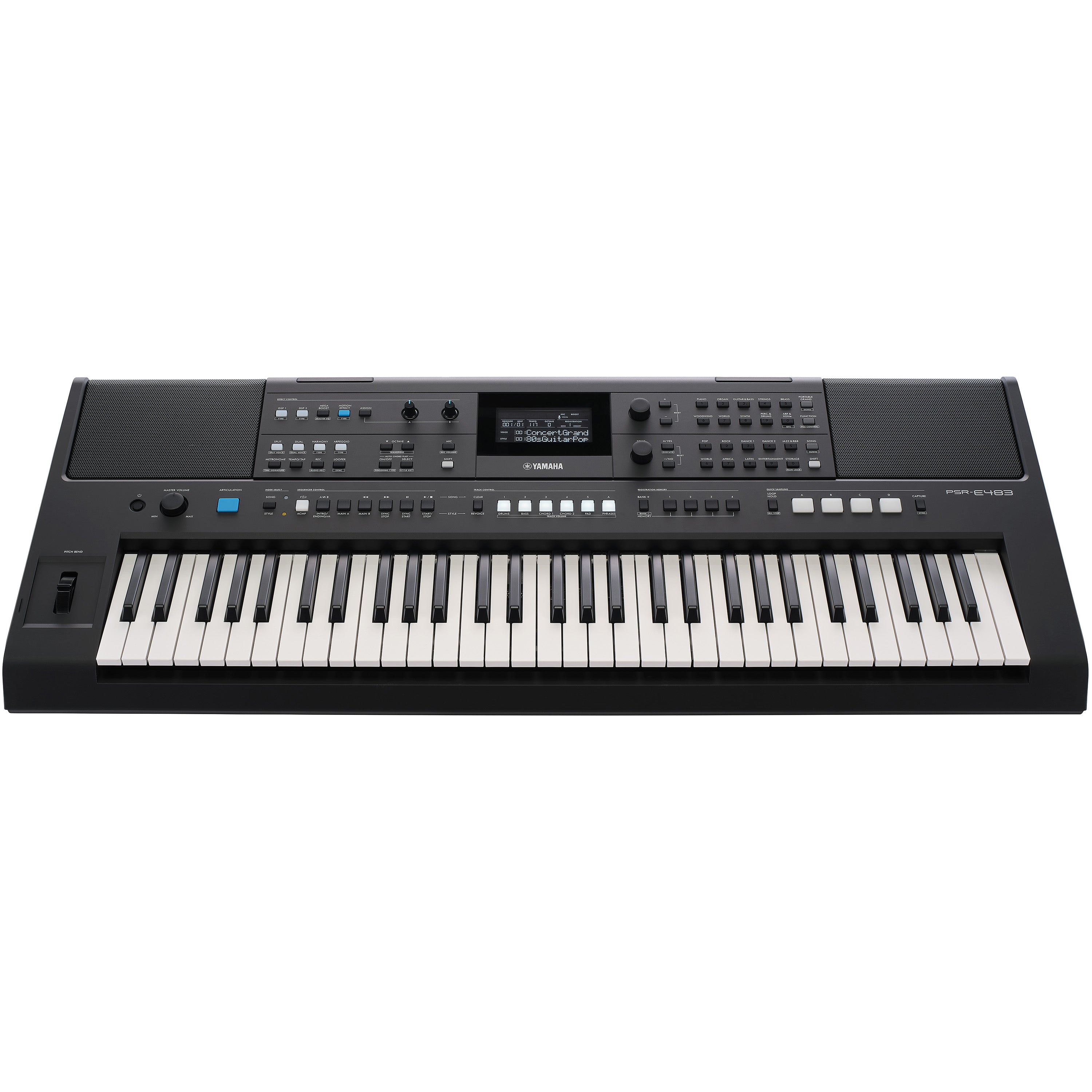 Yamaha PSRE483 61-Note Portable Keyboard, view 5