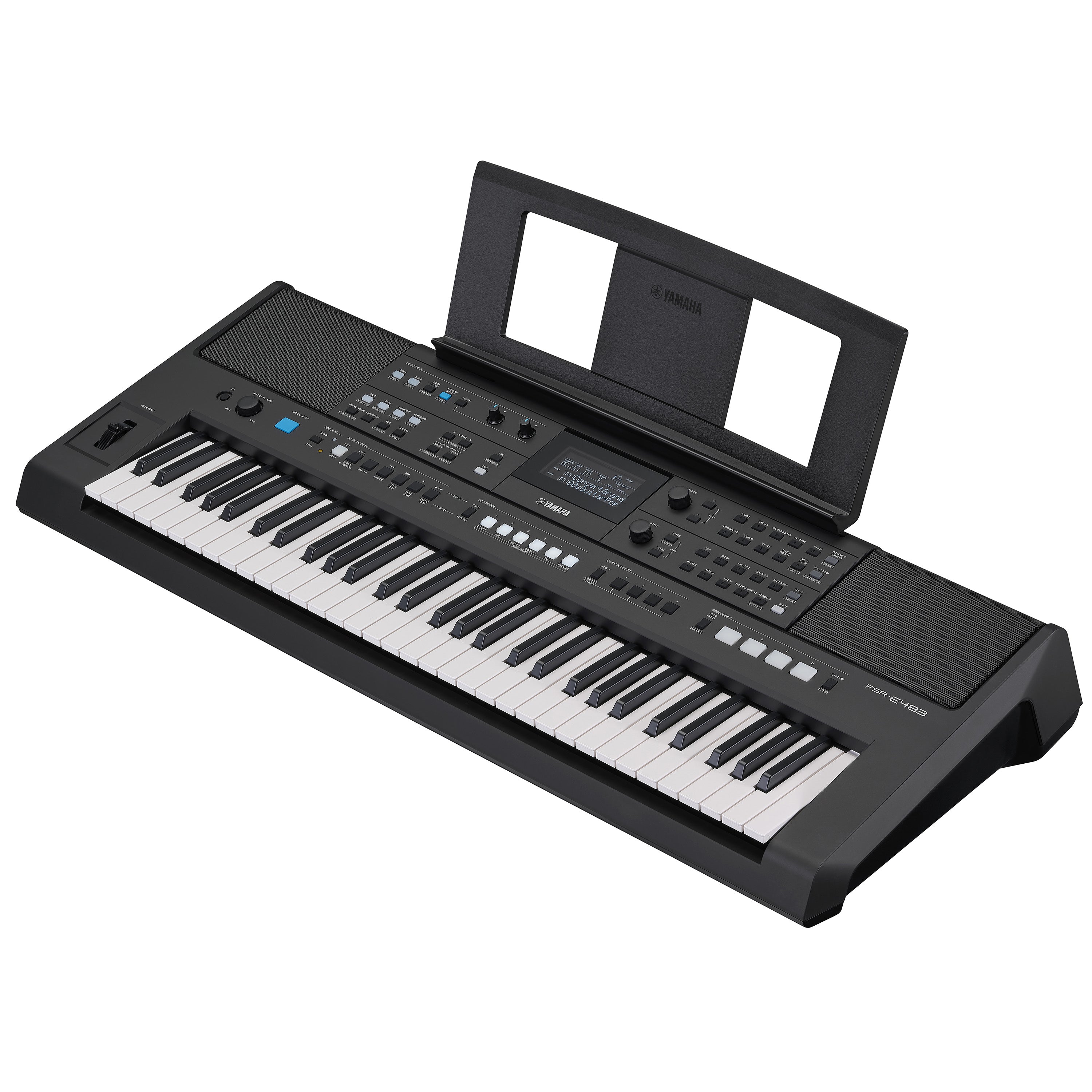 Yamaha PSRE483 61-Note Portable Keyboard, view 2