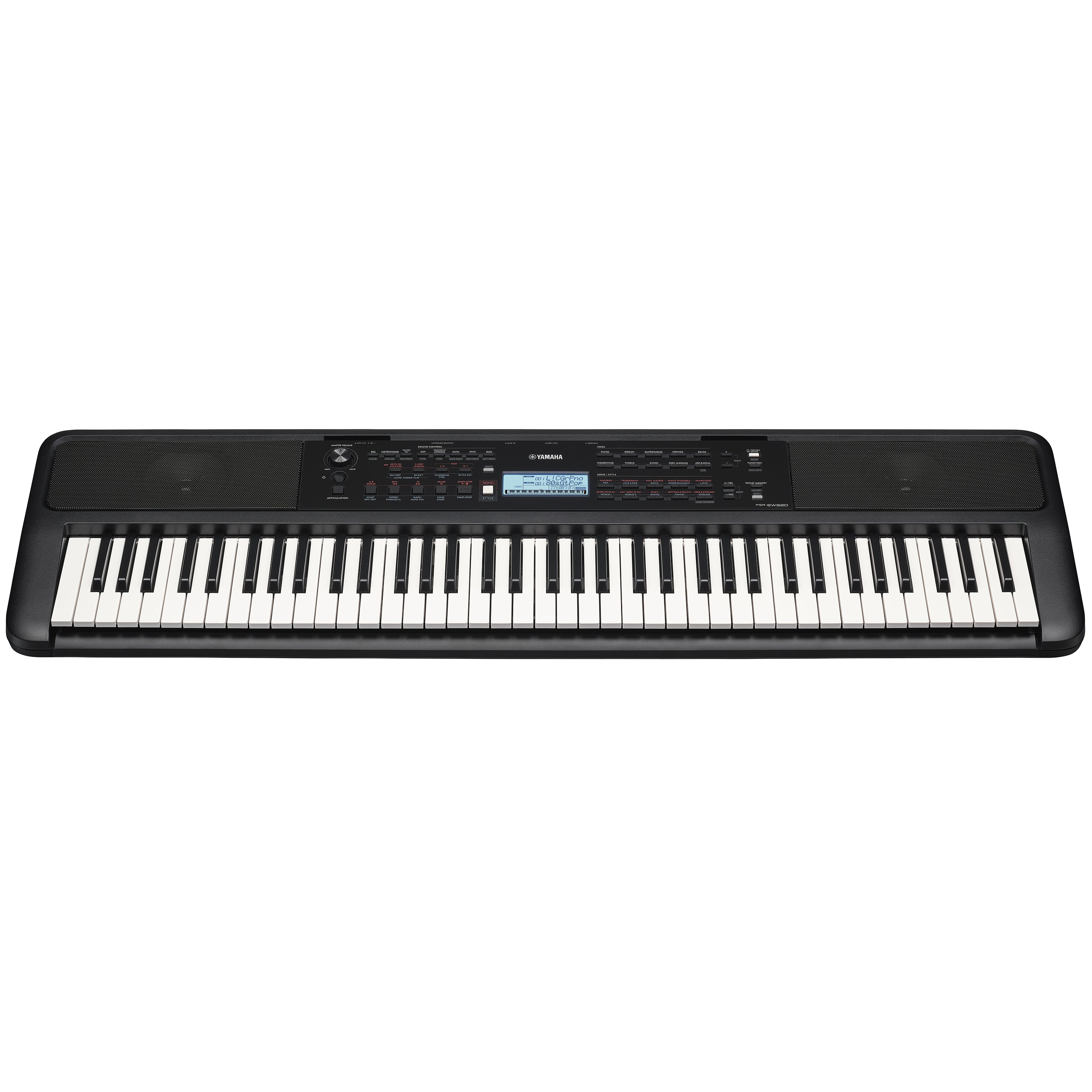 Yamaha PSR-EW320 Portable Keyboard with Power Adapter – Kraft Music