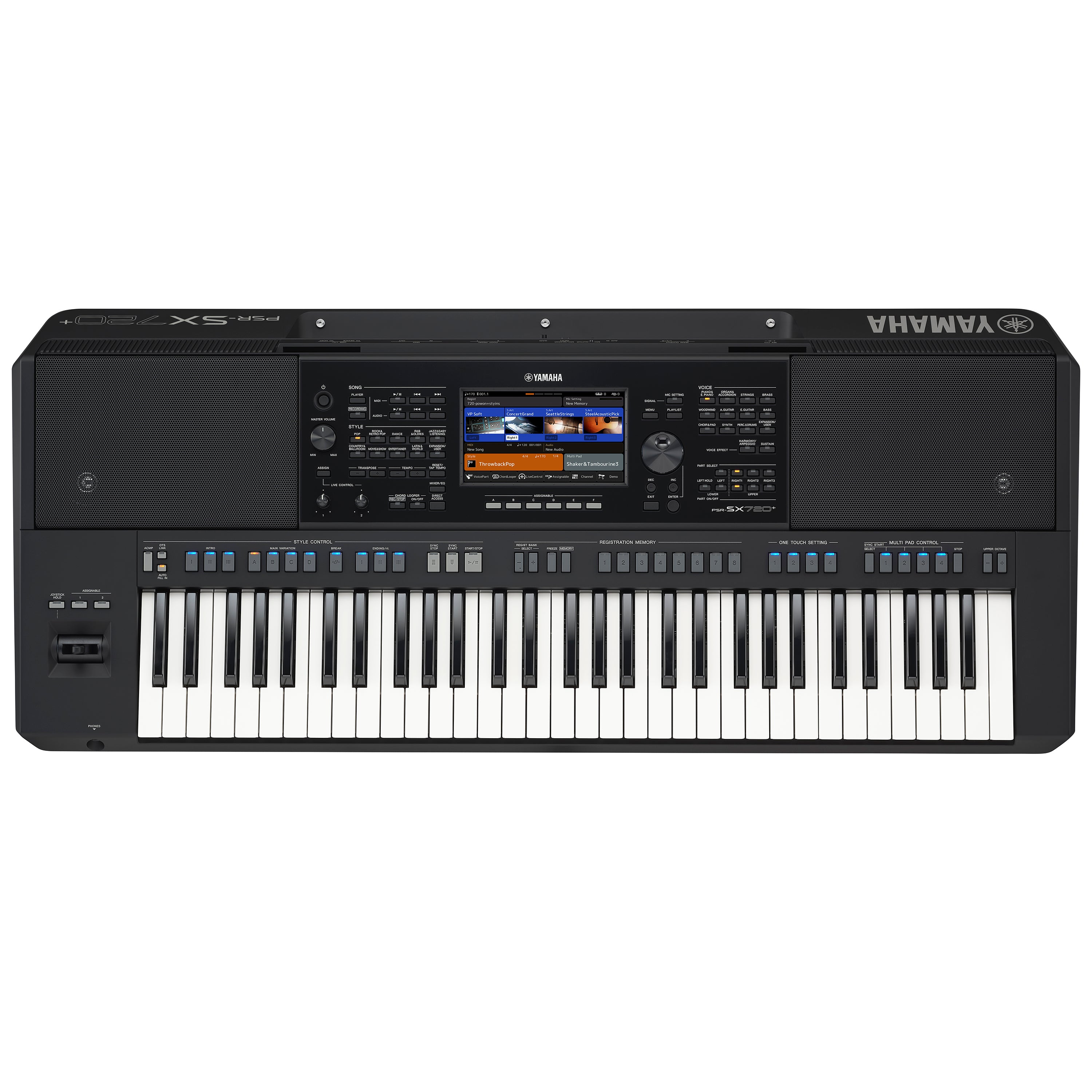 Yamaha PSR-SX720+ 61-key Arranger Keyboard STAGE KIT – Kraft Music