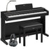 Yamaha Arius YDP-146 Digital Piano - Black COMPLETE HOME BUNDLE