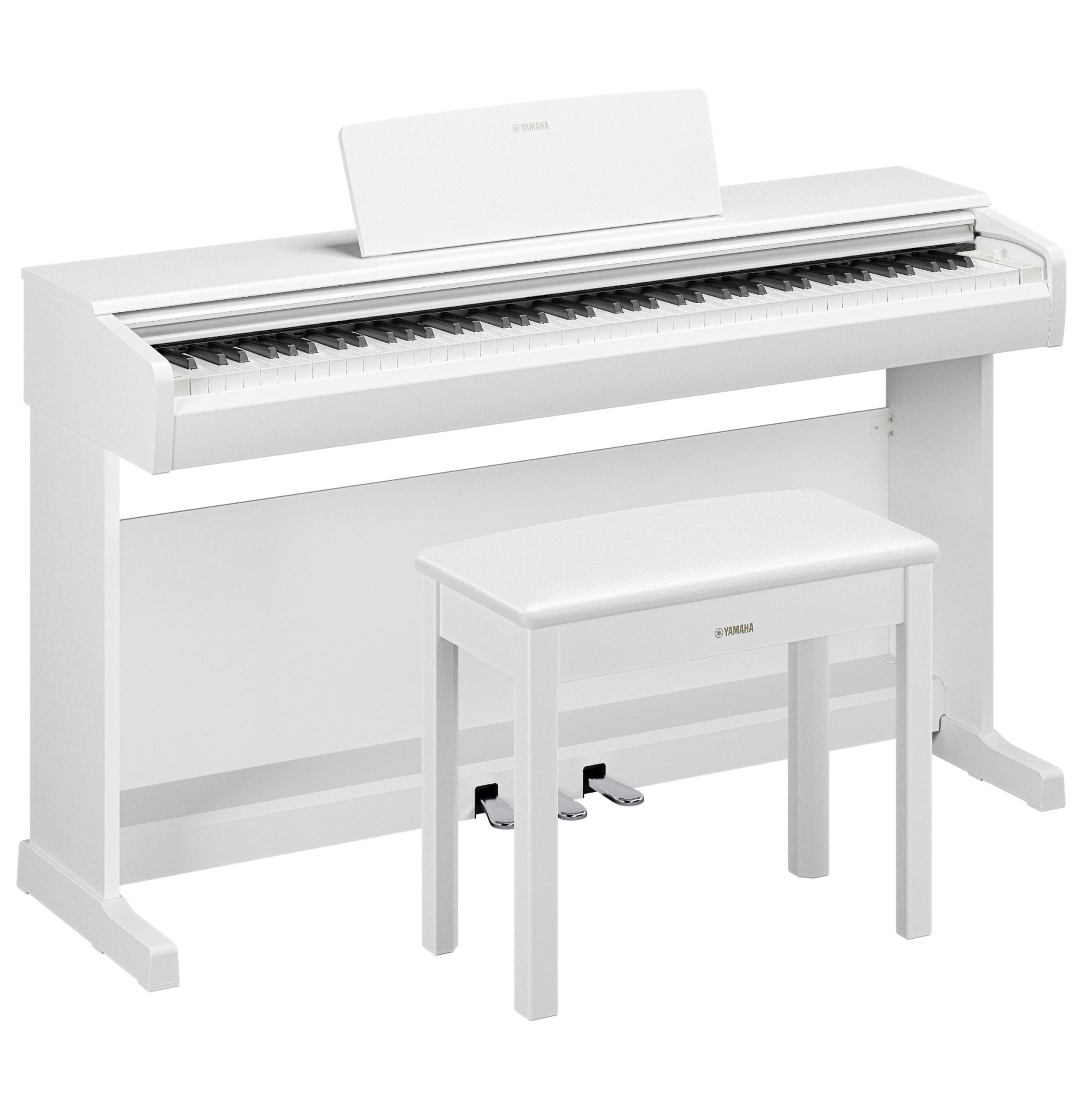 Yamaha Arius YDP-146 Digital Piano - White, View 1