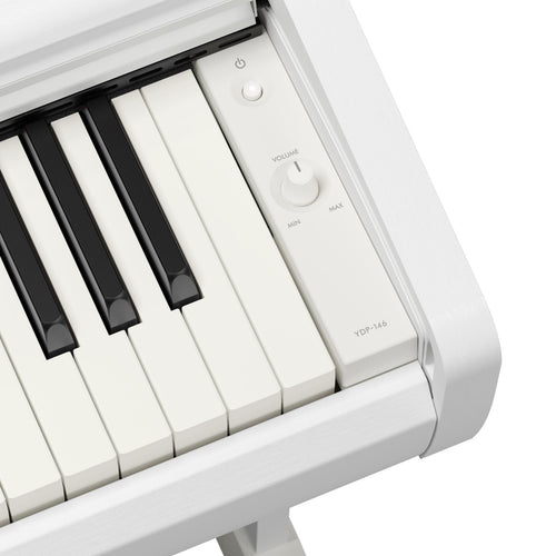 Yamaha Arius YDP-146 Digital Piano - White, View 6