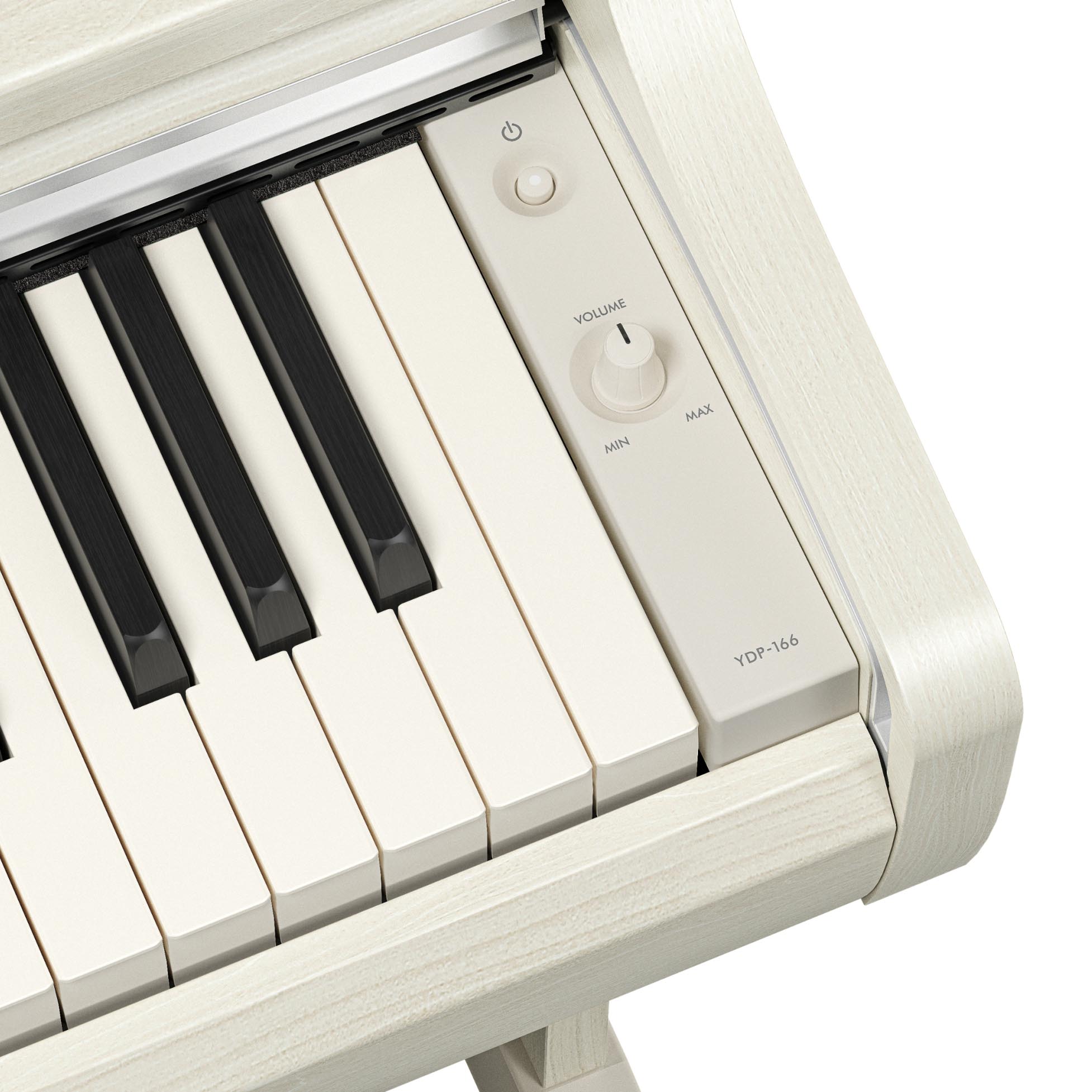 Yamaha Arius YDP-166 Digital Piano - White Birch, View 7