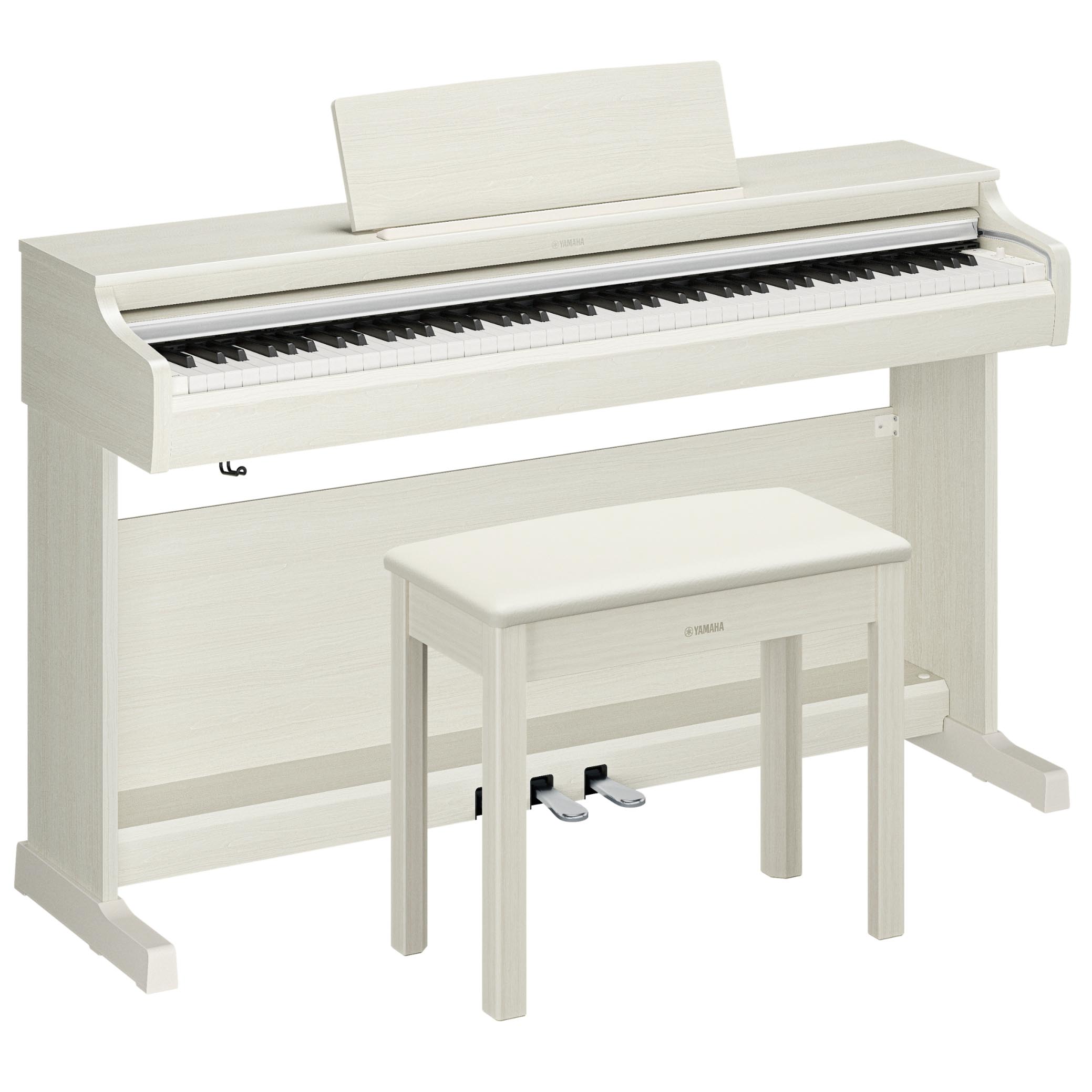 Yamaha Arius YDP-166 Digital Piano - White Birch, View 1