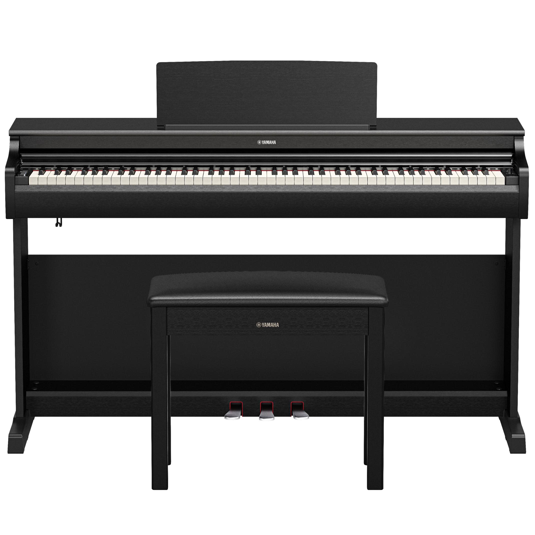 Yamaha Arius YDP-166 Digital Piano - Black, View 4
