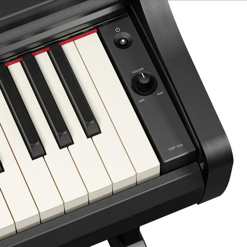 Yamaha Arius YDP-166 Digital Piano - Black, View 6